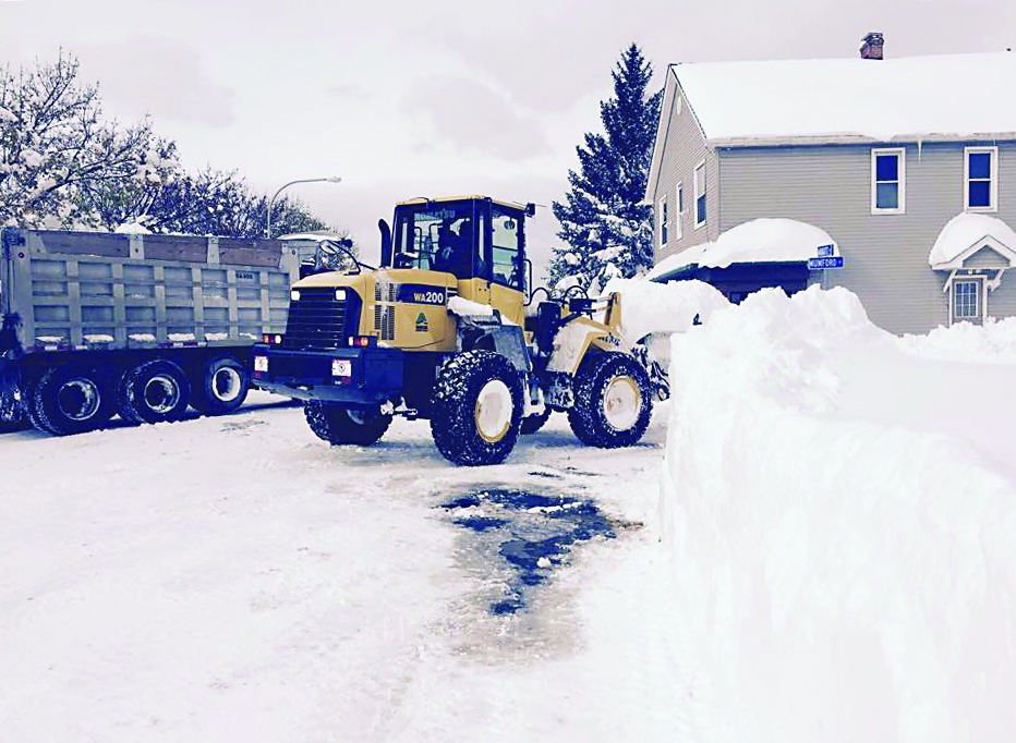 Buffalo Slammed By Snow