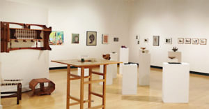 a photo of the art gallery