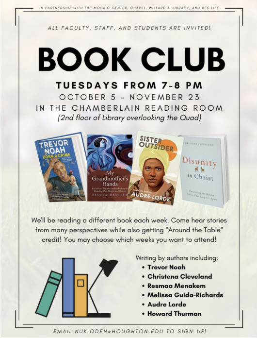 Two New Book Clubs Engage Students This Fall